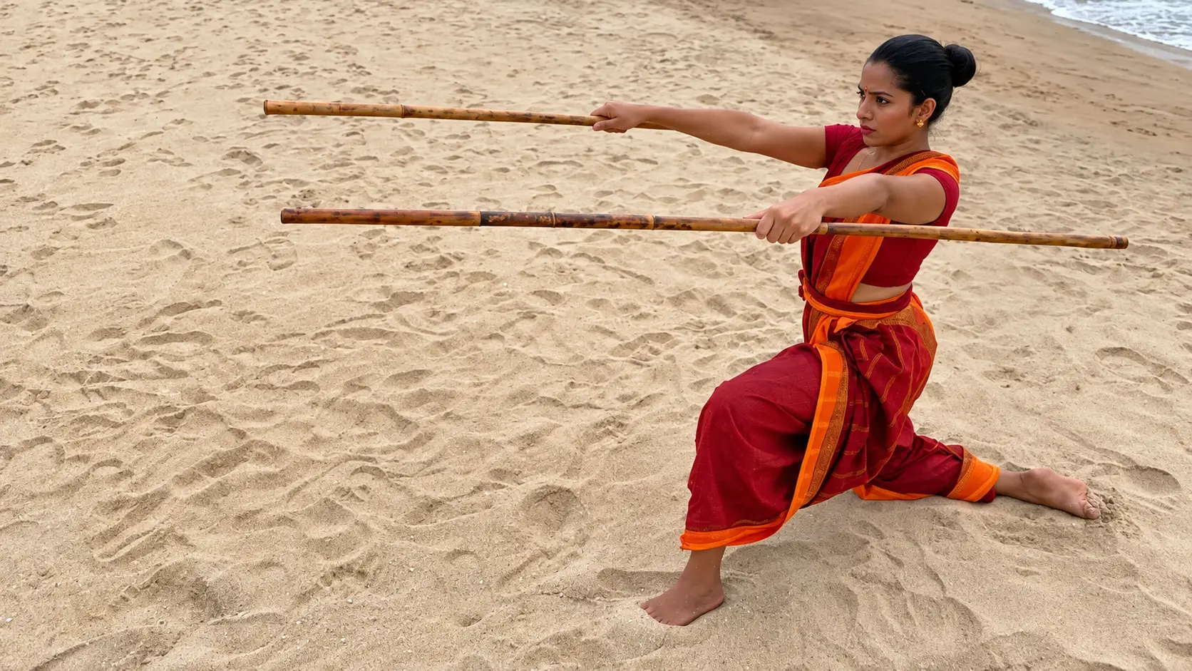 Silambam equipment and essentials