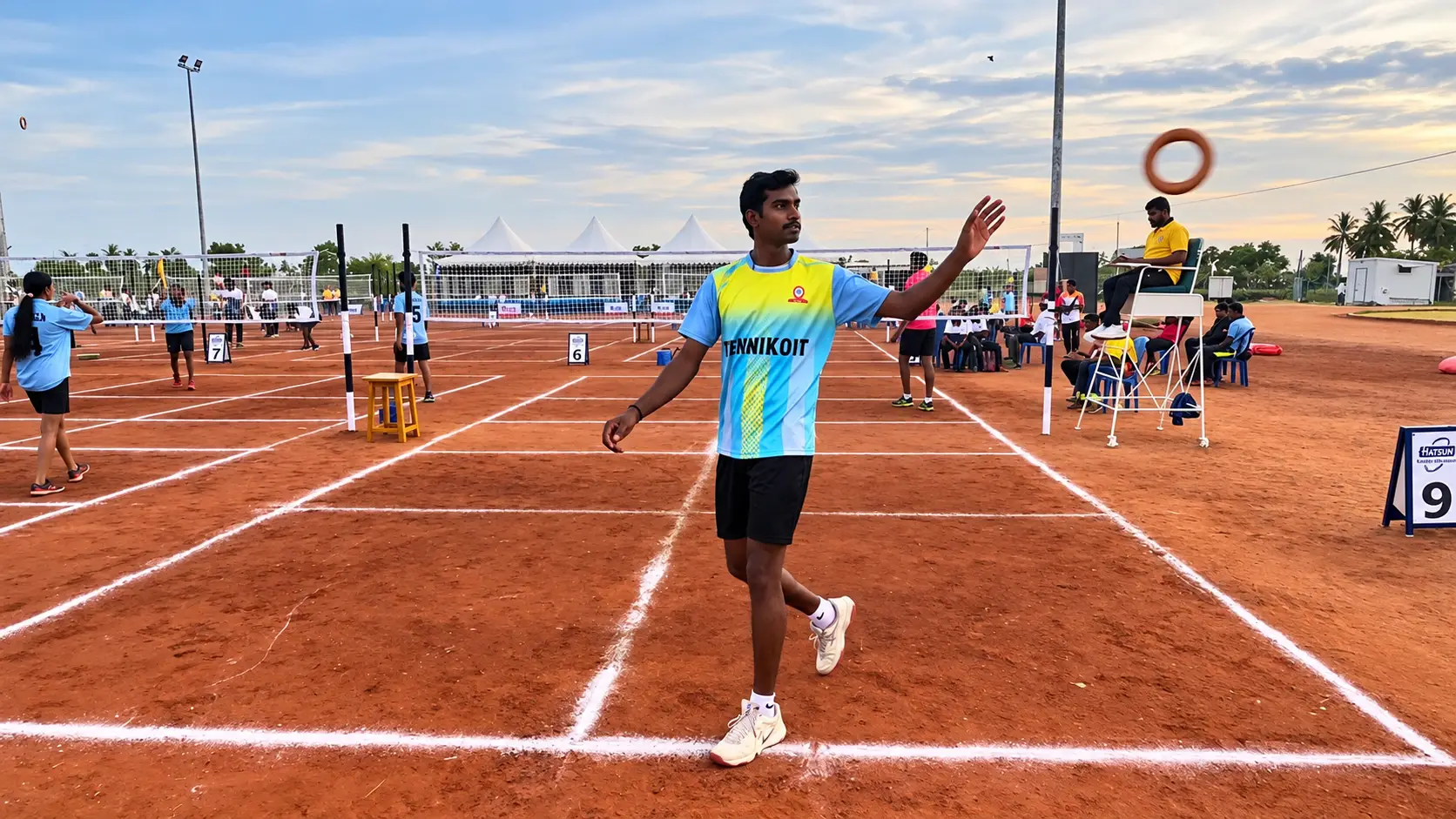 Tennikoit equipment and essentials